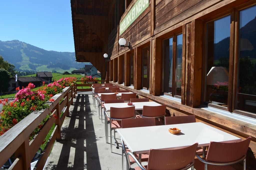 Hotel Roc Et Neige Chateau-d'Oex Exteriör bild