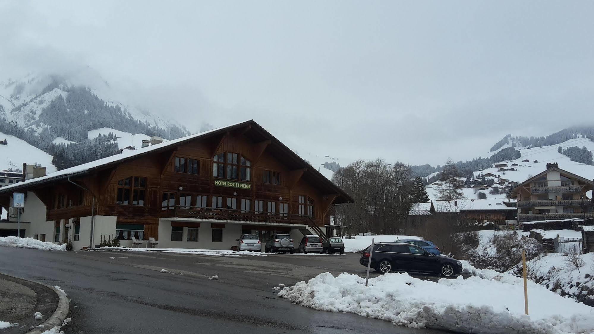 Hotel Roc Et Neige Chateau-d'Oex Exteriör bild